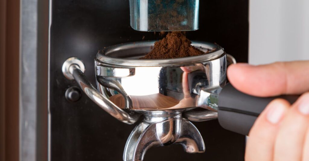 coffee grinder - Grounded coffee